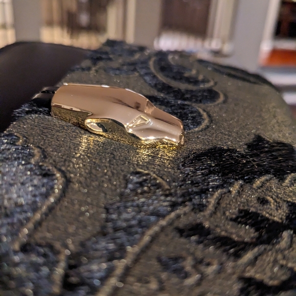 Roberto Cavalli Paisley Soft Calf Hair Shoulder / Crossbody Bag + Dust Bag Nwt - Picture 8 of 14